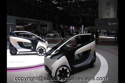 Toyota iRoad Electric Personal Mobility Vehicle Concept